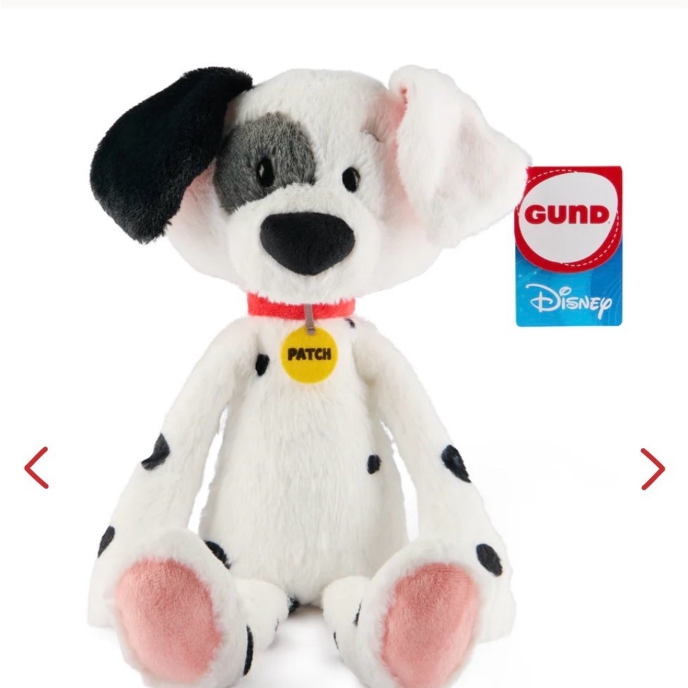 Gund Disney’s Toothpick Collection 101 Dalmatians Patch Plush Toy ‎ NWT
